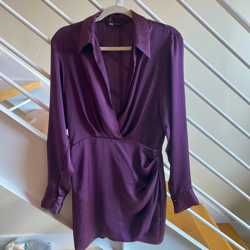 Satin dress